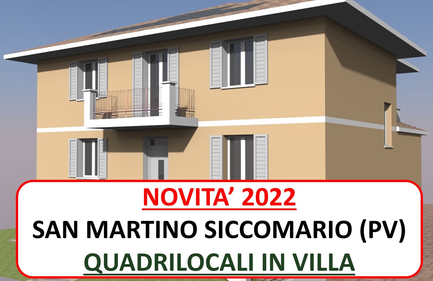 San Martino Siccomario (Pv) - Via Gabba n. 12