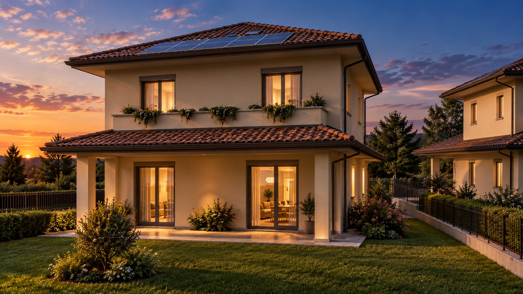 Il portico, il giardino, la tua tranquillità